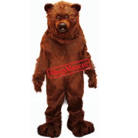 Grizzly bear mcscot costume